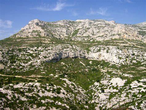 Lierres sur le mont Puget dans le massif des Calanques