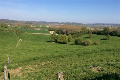Vue panoramique sur le Pays des Collines depuis le jardin Les Sentes de l'Hydrangée