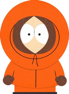 Kenny McCormick dans son anorak orange
