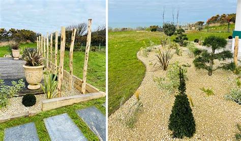 Jardin côtier méditerranéen résistant aux embruns