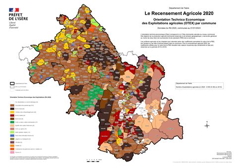 Carte des exploitations agricoles diversifiées en Dordogne