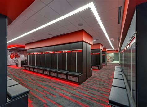 Football locker room