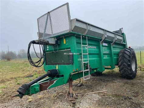 Abri pour épandeur à fumier