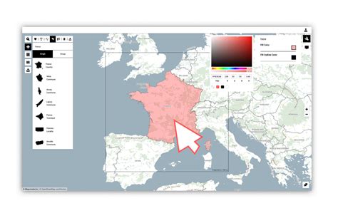 Carte de France avec la localisation de Tredaniel