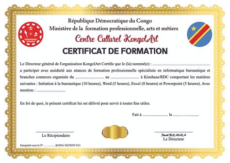 Certificat 