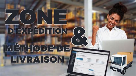 Différentes options de livraison et d'expédition
