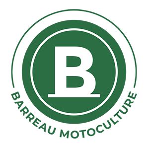 Illustration d'une variété d'outils de motoculture proposés par Barreau Motoculture