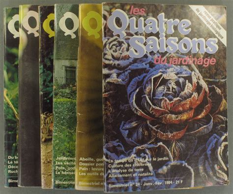 magazine Les Quatre Saisons du jardinage