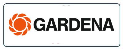 Logo Gardena et gamme de produits d'arrosage