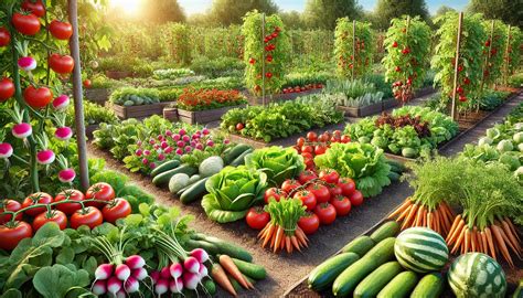 Infographie présentant les légumes les plus faciles à cultiver pour un débutant selon la saison