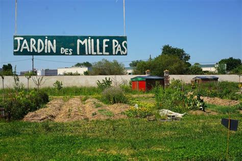 Vue panoramique du Jardin des Mille Pas dans la zone de la Prévalaye