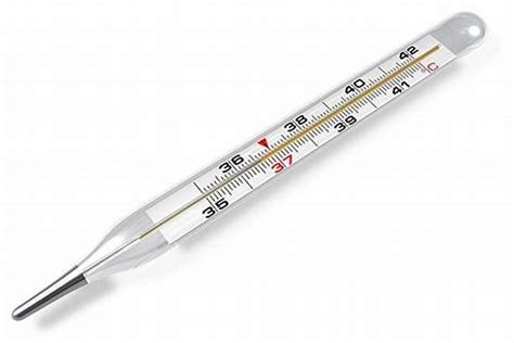 Image d'un thermomètre à mercure