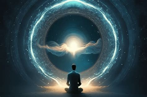 Personne en méditation, lumière douce et ambiance sereine