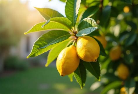 Citronnier sain et citronnier avec des feuilles jaunies