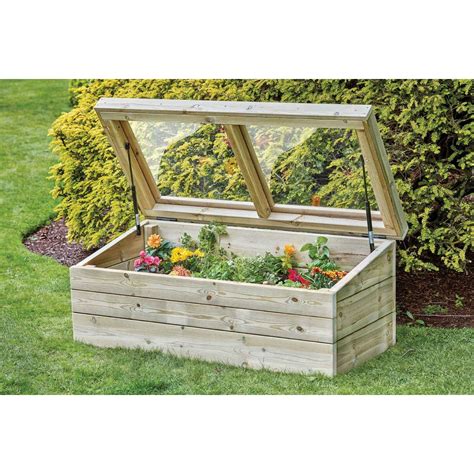 Schéma de fonctionnement d'une jardinière avec couvercle serre