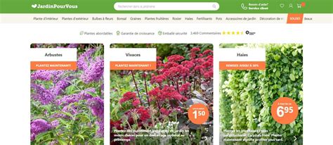 Interface d'un forum de jardinage en ligne