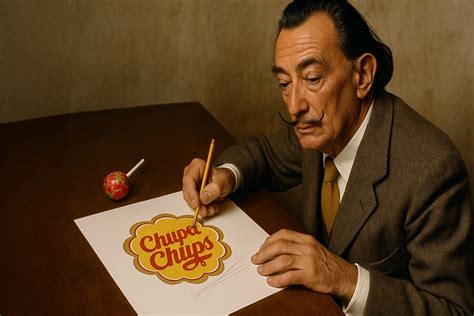Logo Chupa Chups conçu par Salvador Dalí