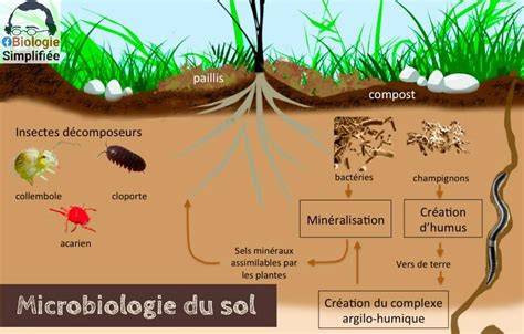 Organismes du sol au travail