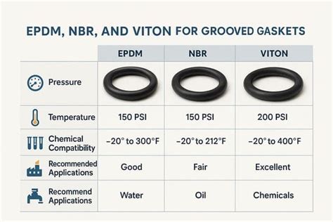 Tableau comparatif des résistances chimiques des joints Viton vs EPDM dans les pulvérisateurs