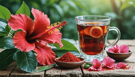 fleur d'hibiscus en bonne santé
