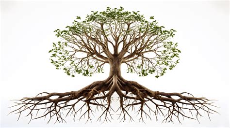 Arbre avec des racines saines près d'une terrasse