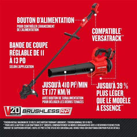 Illustration des caractéristiques ergonomiques d'un ensemble souffleur et coupe-bordures