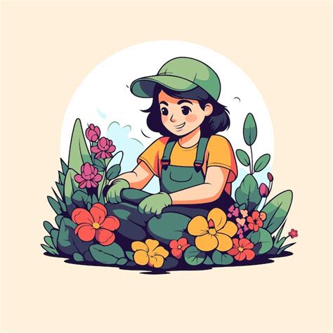 Dessin de jardinière ancienne avec détails intérieurs