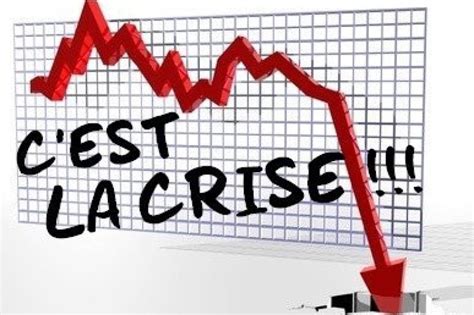 Illustration c’est la crise