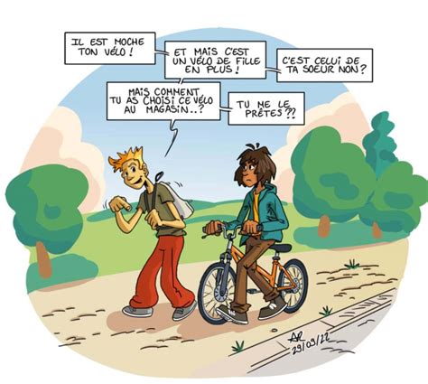 Une blague
