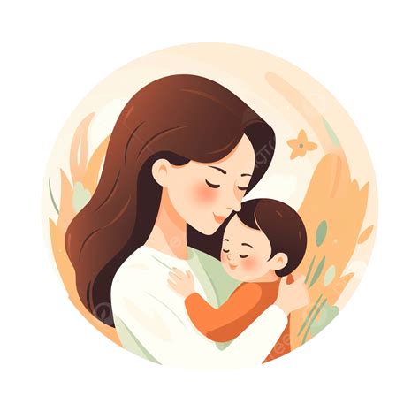 Illustration mère et enfant