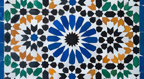 Exemple de zellige marocain