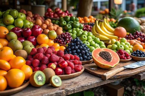 variétés de fruits