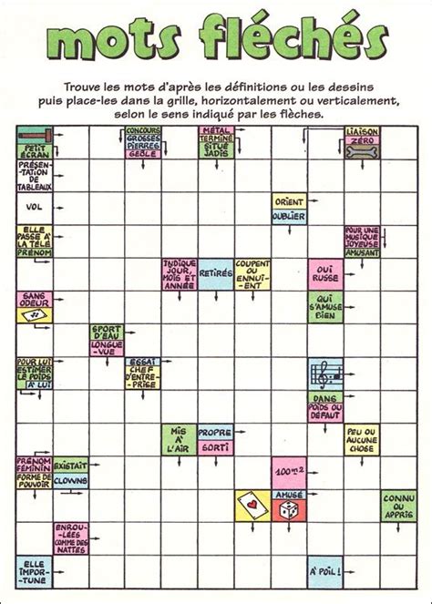 Illustration d'une personne faisant des mots fléchés
