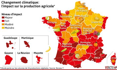 Impact du changement climatique sur les vergers