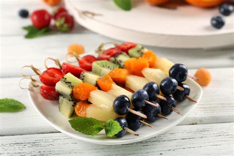 Plat à base de fruits de saison
