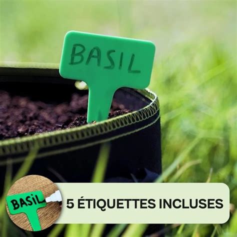 Étiquettes pour bulbes avec noms de variétés