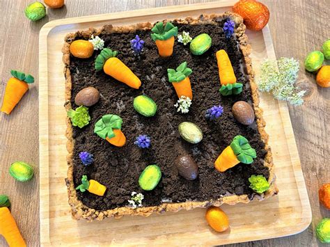 Les différentes étapes de préparation du gâteau potager de Pâques