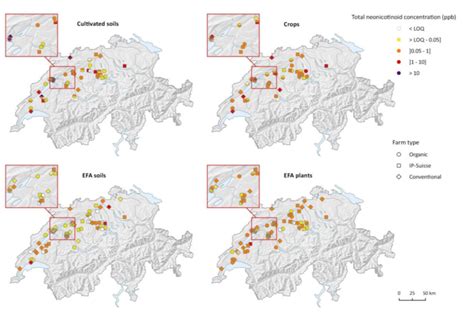 carte suisse pesticides