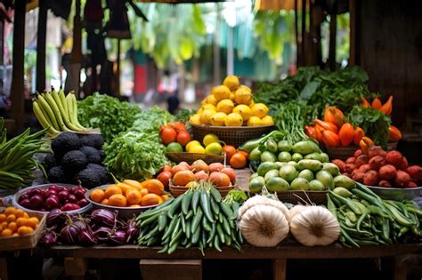 Panier de navets frais sur un étal de marché