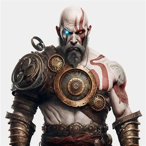 Personnage de jeu vidéo avec des scarifications sur les bras