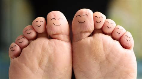 Pieds en bonne santé