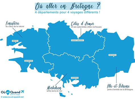 Carte de la région Bretagne avec les différentes fermes de cueillette indiquées