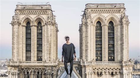 Simon Nogueira sur Notre-Dame avant l'incendie