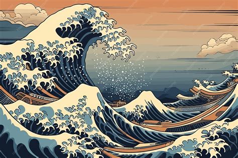 Ancienne illustration de bonsaï japonais
