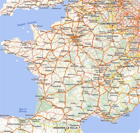 Carte routière simplifiée indiquant l'accès à Latour-Marliac depuis les principales villes