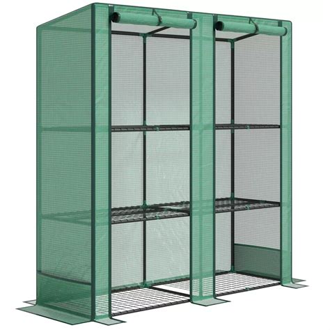 Accessoires de serre : étagères et ventilation
