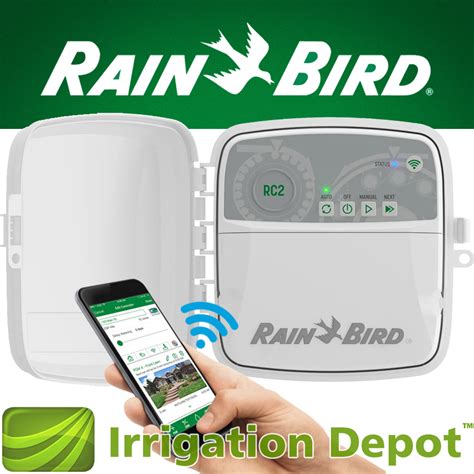 Interface de l'application mobile Rain Bird