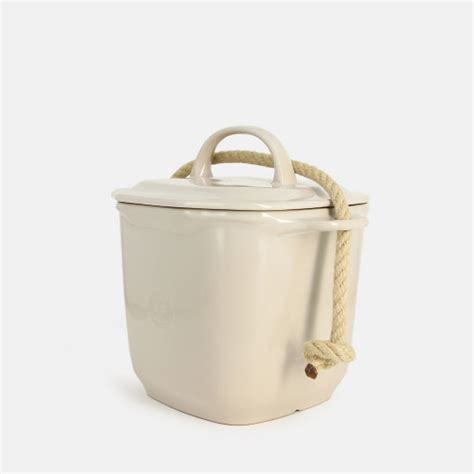 Seau de compost en céramique