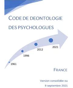 code de déontologie des psychologues