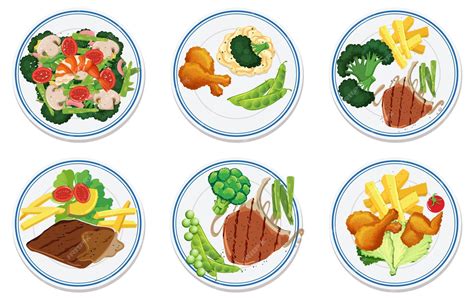 Illustration d'une assiette gastronomique végétale
